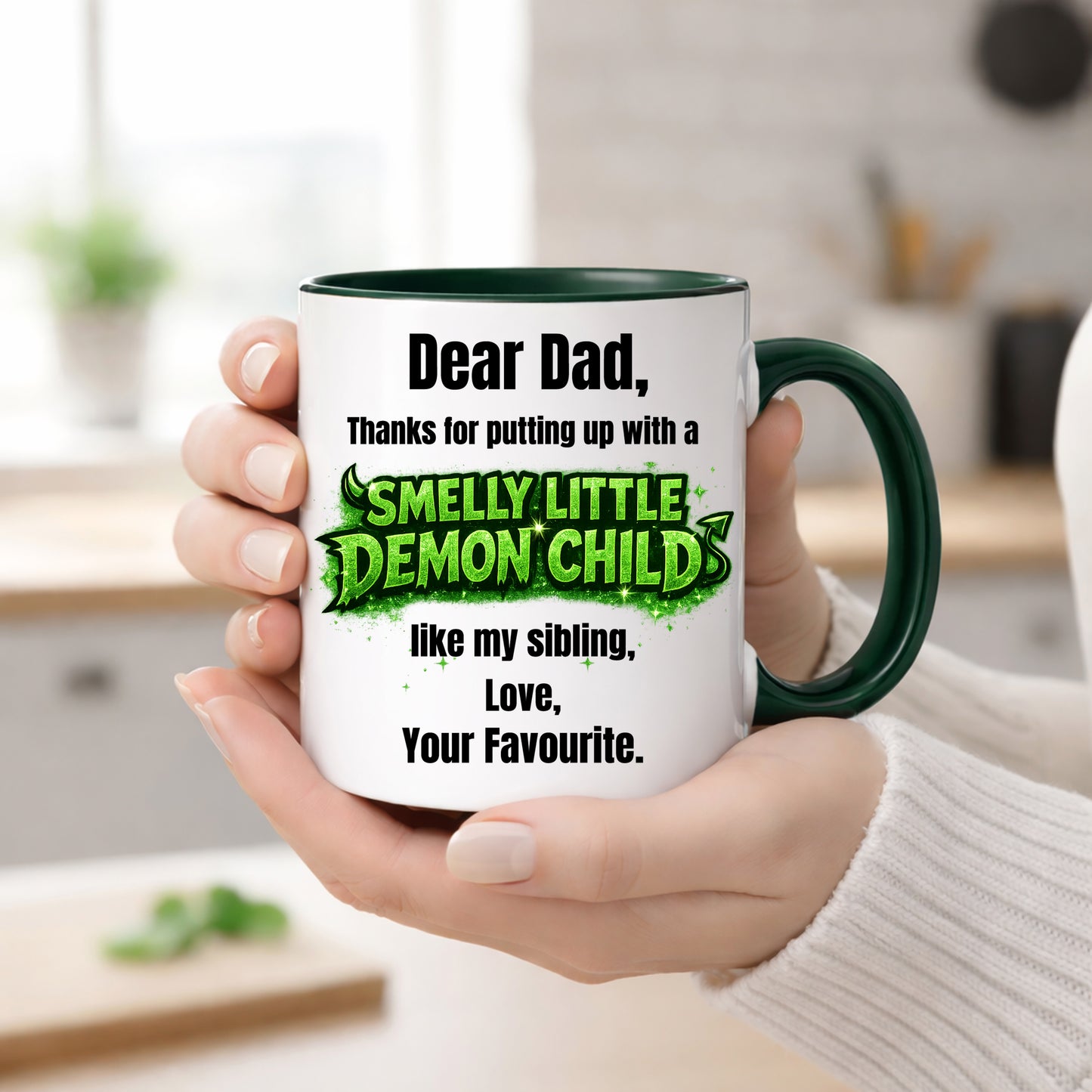 Demon Child Mug | Funny Favourite Child Coffee Cup