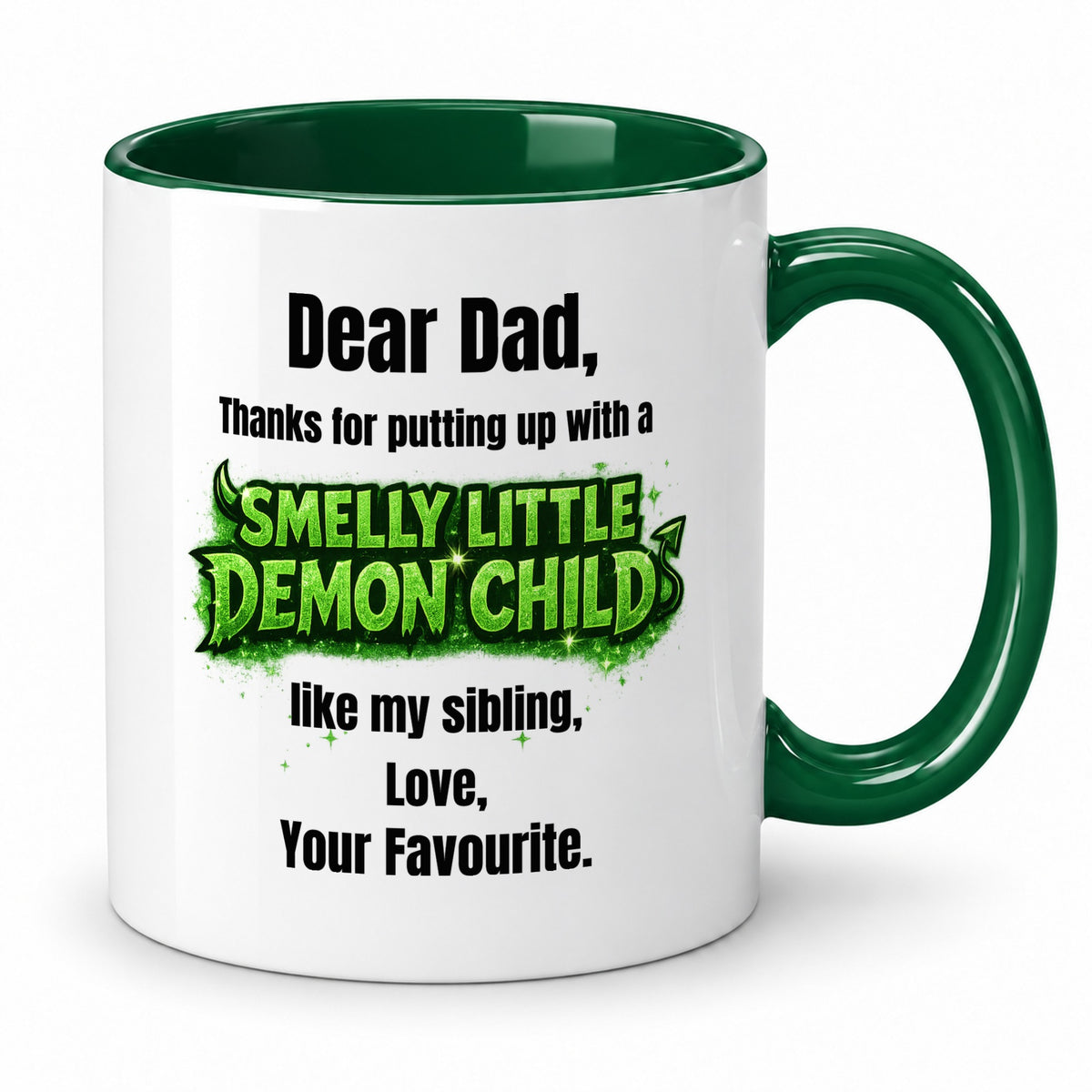 Demon Child Mug – Favourite Child Dad Gift – Father’s Day