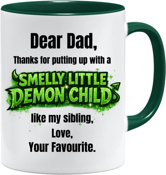 Demon Child Mug | Funny Favourite Child Coffee Cup