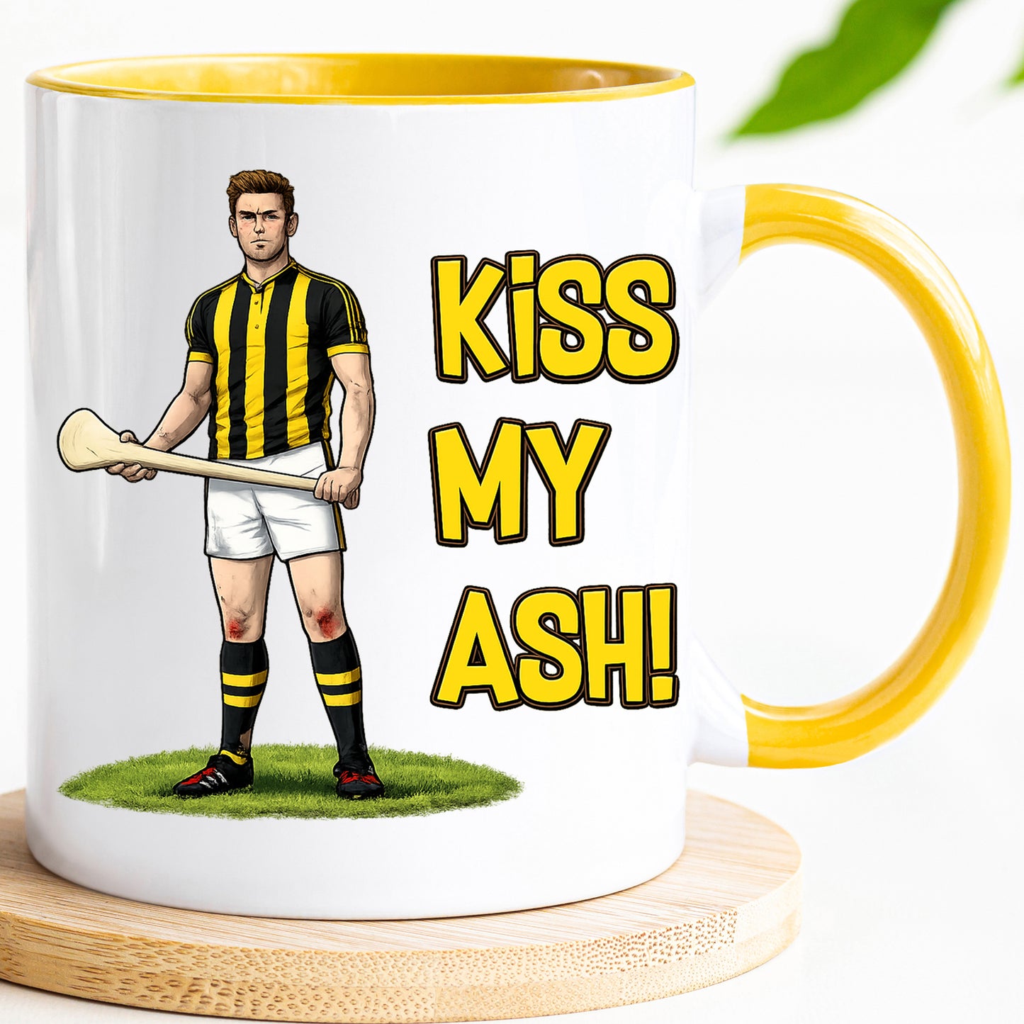 Kiss my Ash - Hurling Mug (Kilkenny)