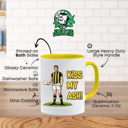 Kiss my Ash - Hurling Mug (Kilkenny)