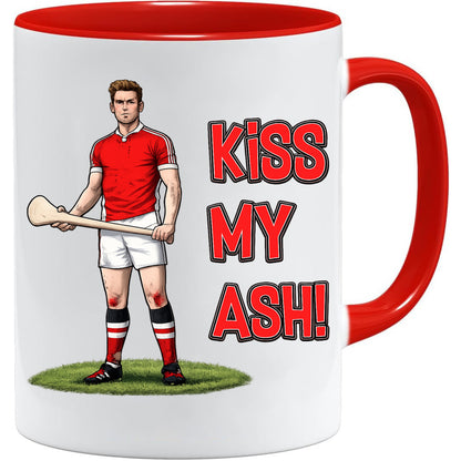 Cork Hurling Mug | Kiss My Ash Funny Cork Gift