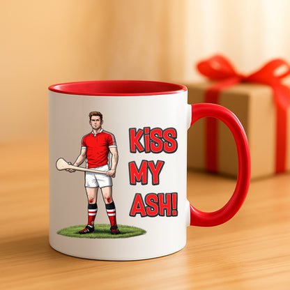 Cork Hurling Mug | Kiss My Ash Funny Cork Gift