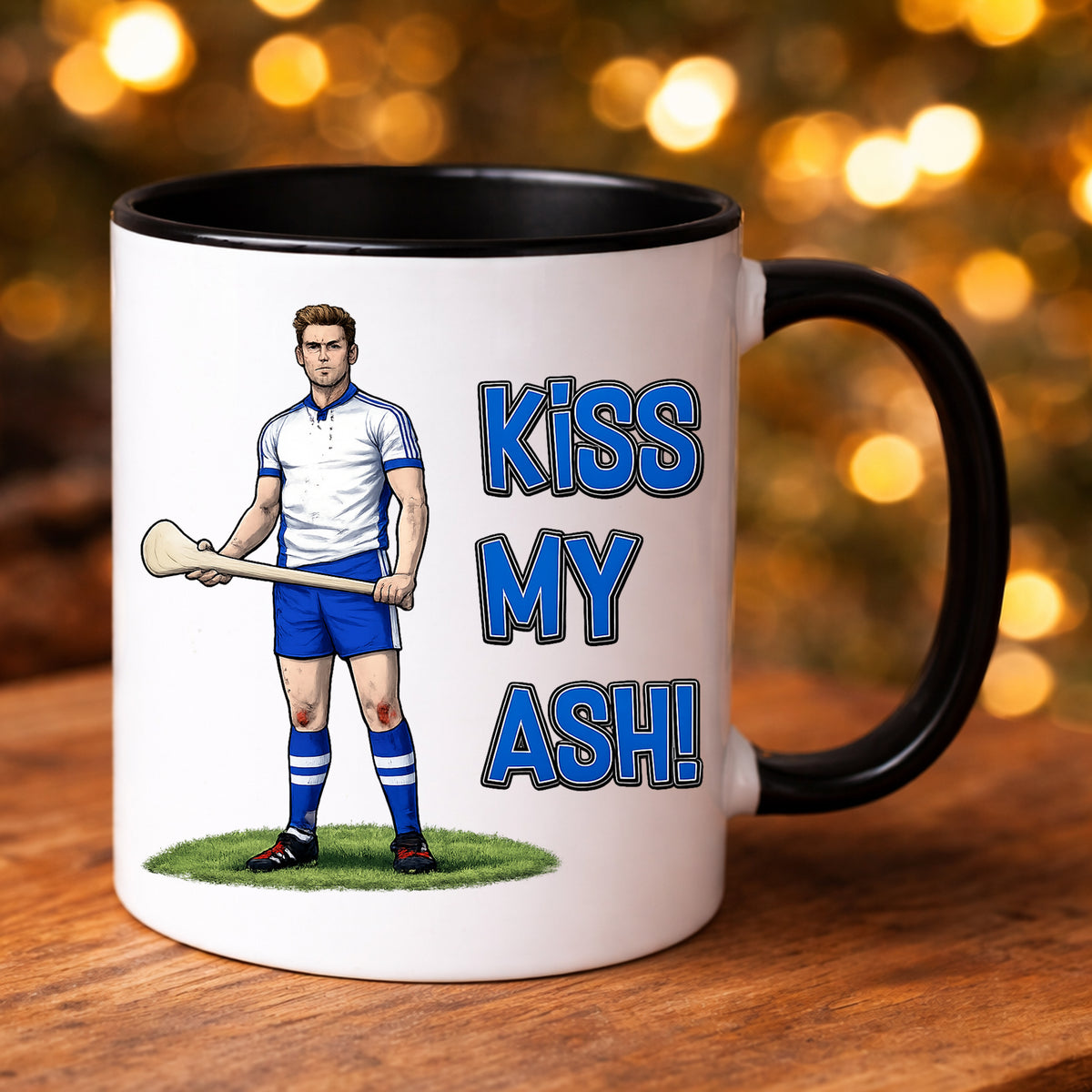 Waterford Hurling Mug | Kiss My Ash Funny Waterford Gift