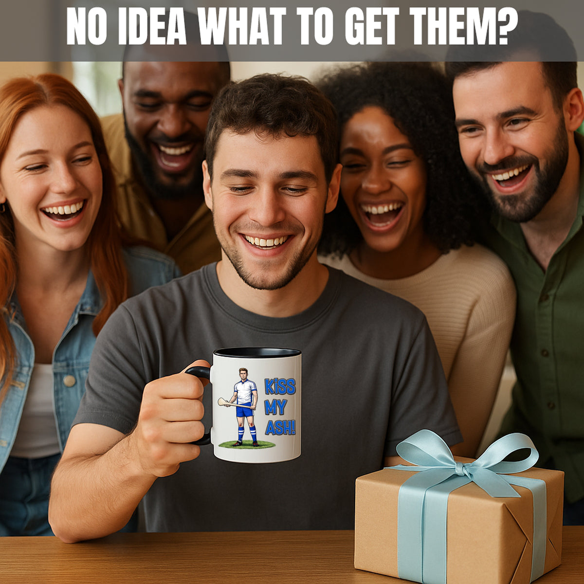 Waterford Hurling Mug | Kiss My Ash Funny Waterford Gift