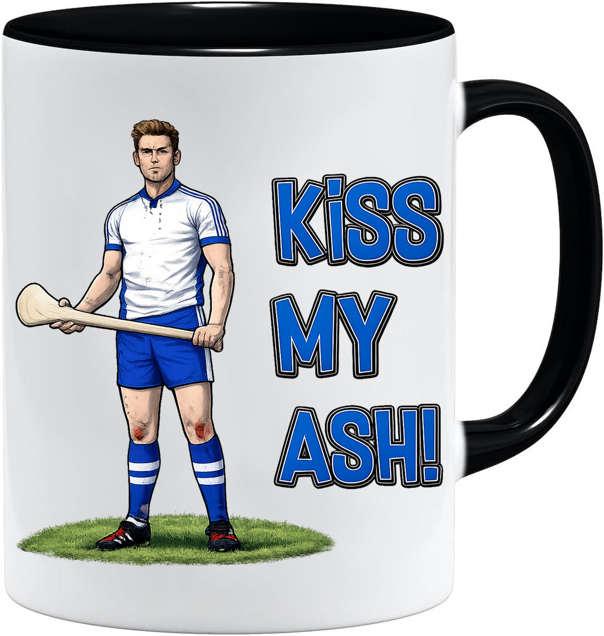 Waterford Hurling Mug | Kiss My Ash Funny Waterford Gift
