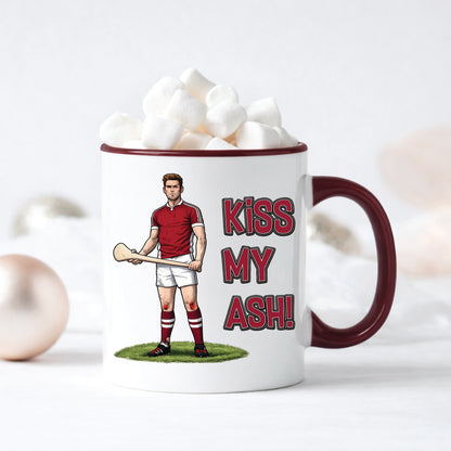 Galway Hurling Mug | Kiss My Ash Funny Galway Gift