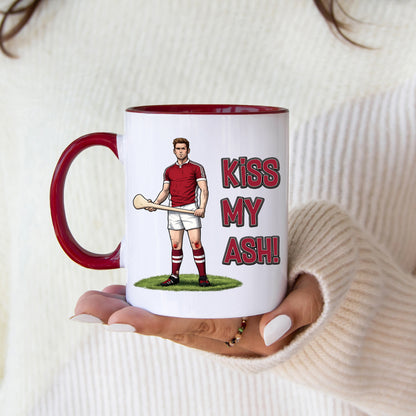 Galway Hurling Mug | Kiss My Ash Funny Galway Gift