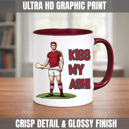 Galway Hurling Mug | Kiss My Ash Funny Galway Gift