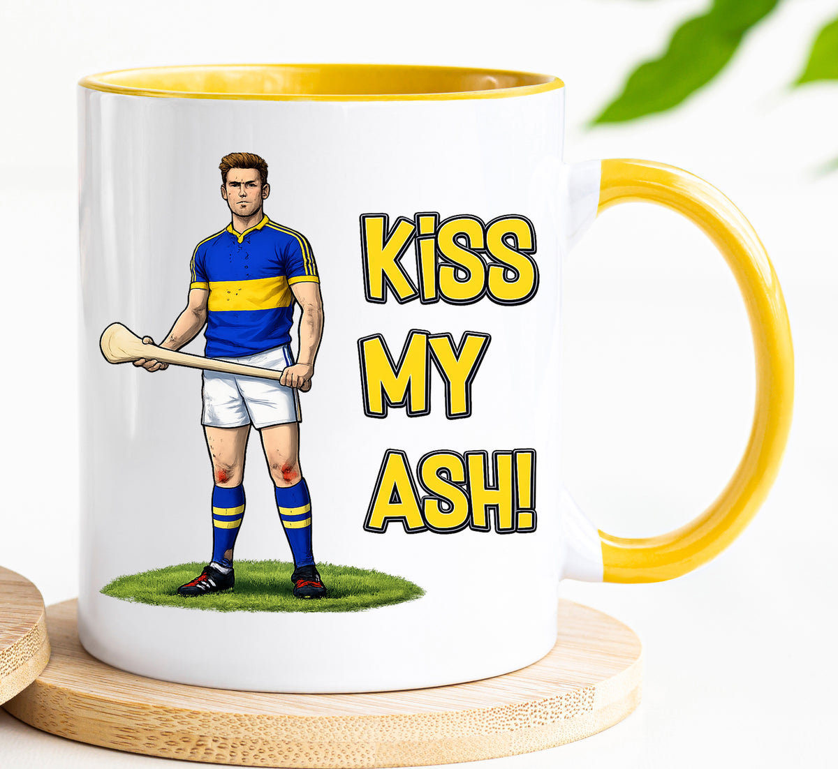 Tipperary Hurling Mug | Kiss My Ash Funny Tipp Gift