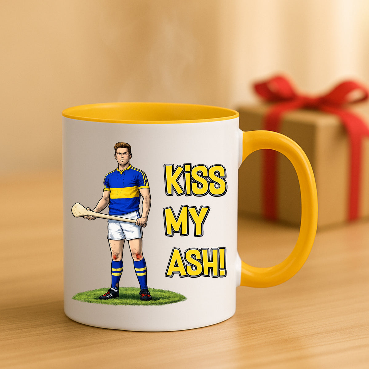 Tipperary Hurling Mug | Kiss My Ash Funny Tipp Gift