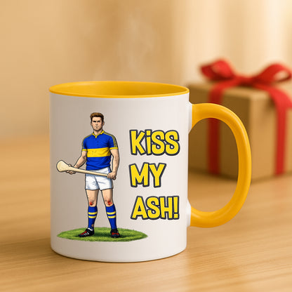 Tipperary Hurling Mug | Kiss My Ash Funny Tipp Gift