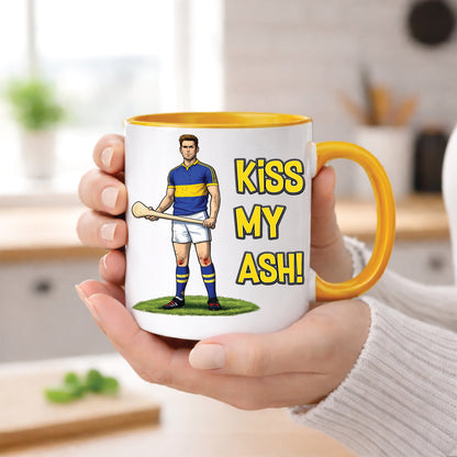 Tipperary Hurling Mug | Kiss My Ash Funny Tipp Gift