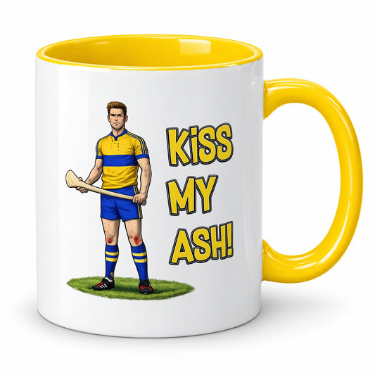 Clare Hurling Mug | Kiss My Ash Funny Clare Gift