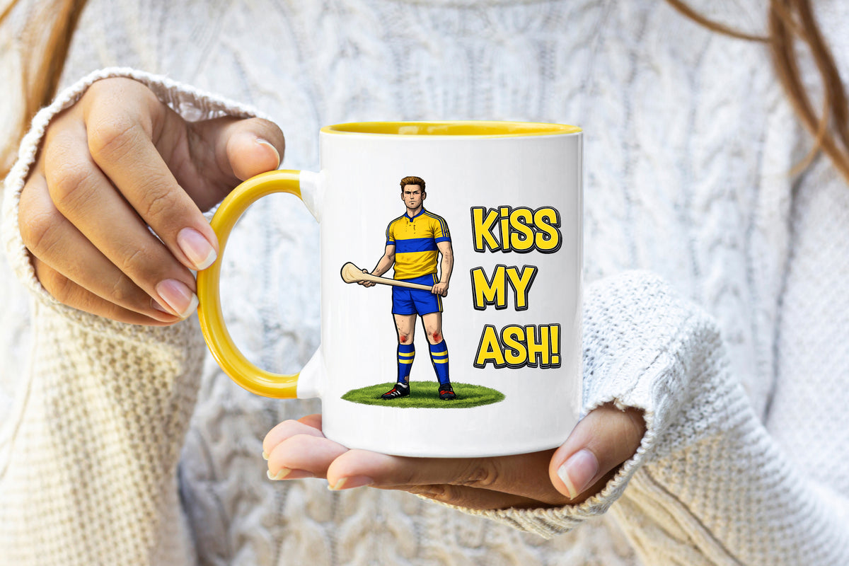 Clare Hurling Mug | Kiss My Ash Funny Clare Gift