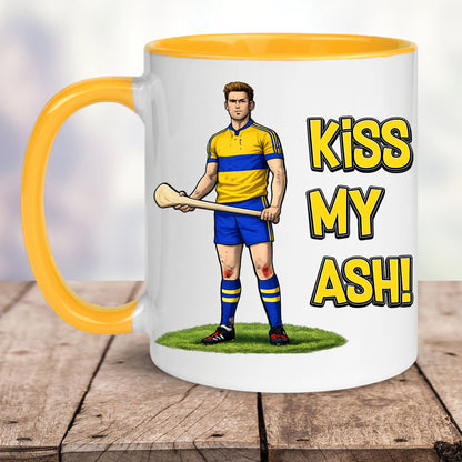 Clare Hurling Mug | Kiss My Ash Funny Clare Gift