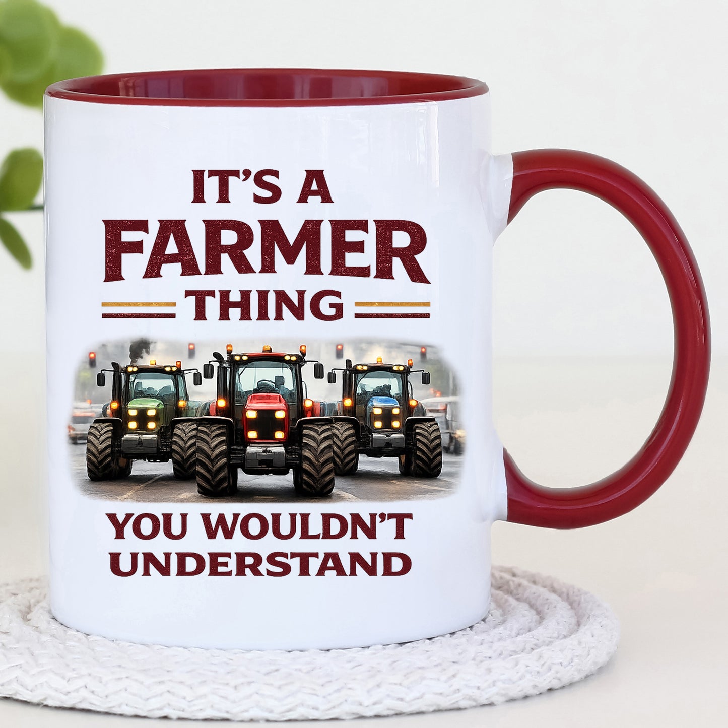 It's a farmer thing mug