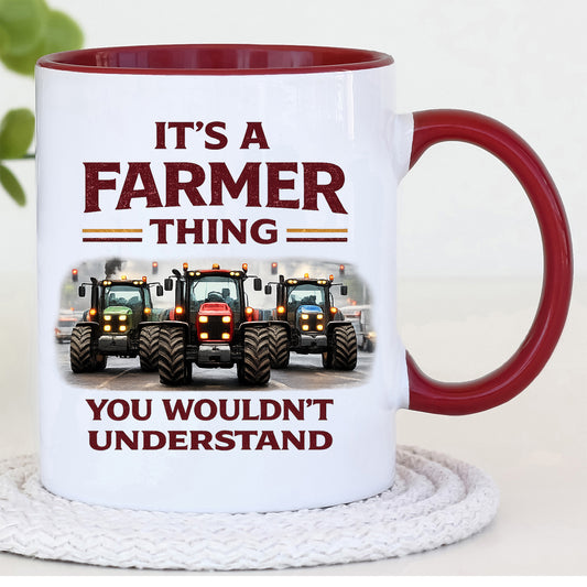 It's a farmer thing mug