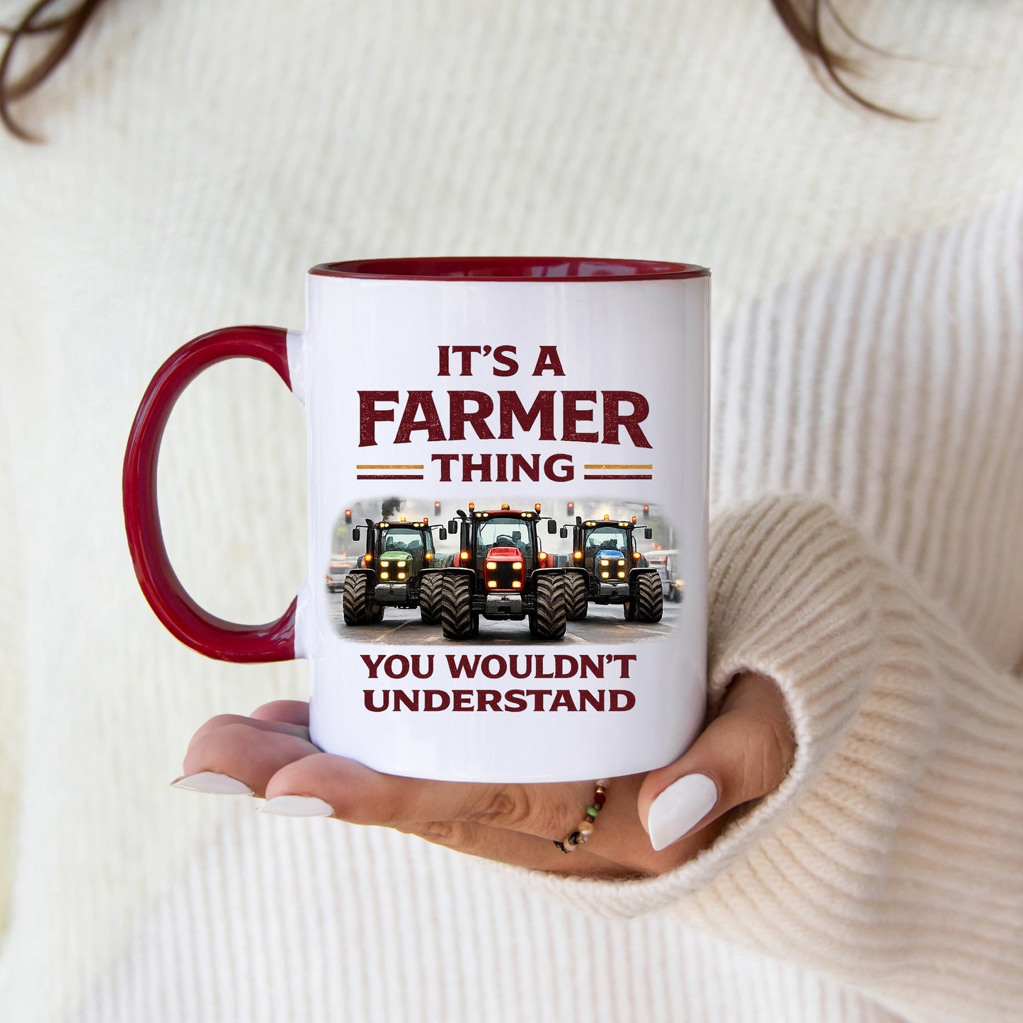 It's a farmer thing mug