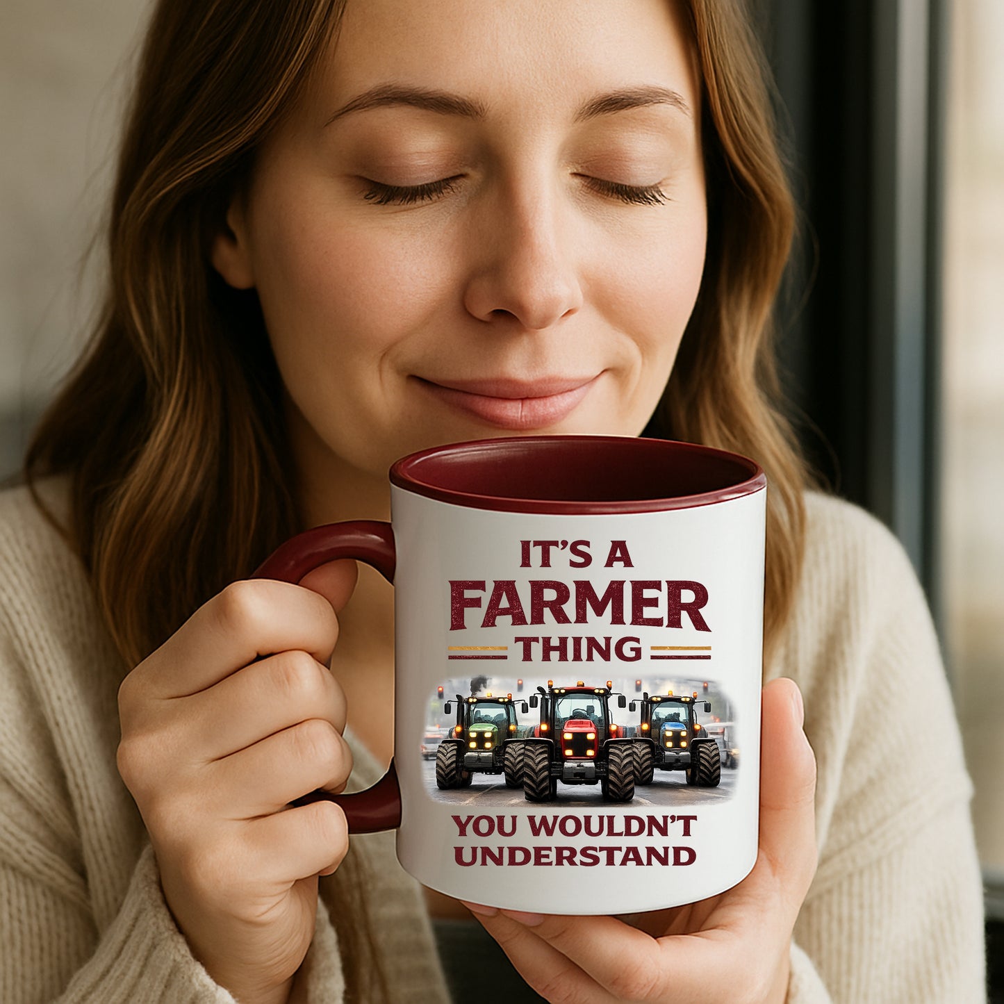It's a farmer thing mug
