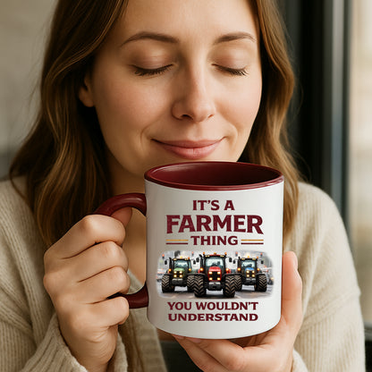 It's a farmer thing mug