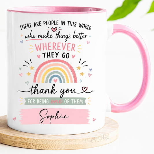 Personalised Thank You Mug | Custom Appreciation Gift