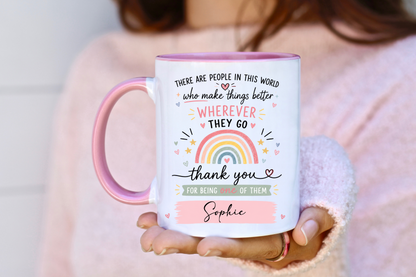 Personalised Thank You Mug | Custom Appreciation Gift