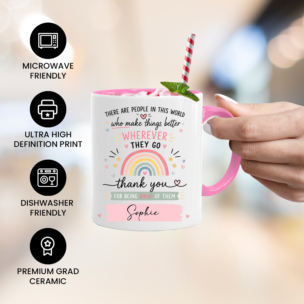 Personalised Thank You Mug | Custom Appreciation Gift