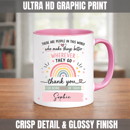 Personalised Thank You Mug | Custom Appreciation Gift