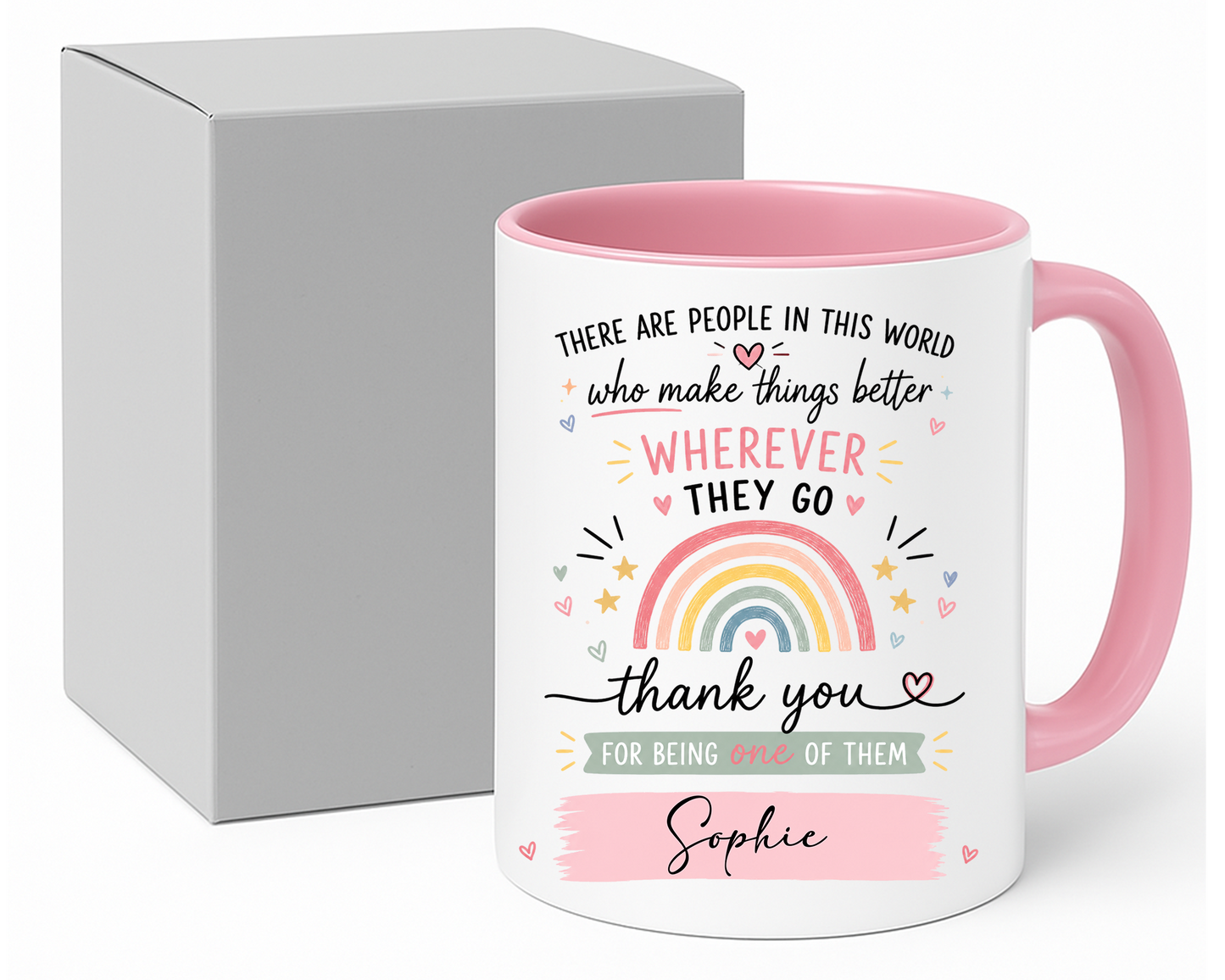 Personalised Thank You Mug | Custom Appreciation Gift