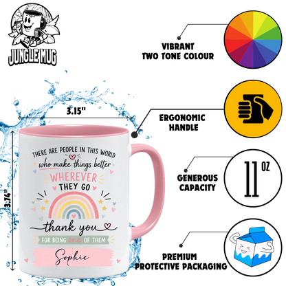 Personalised Thank You Mug | Custom Appreciation Gift