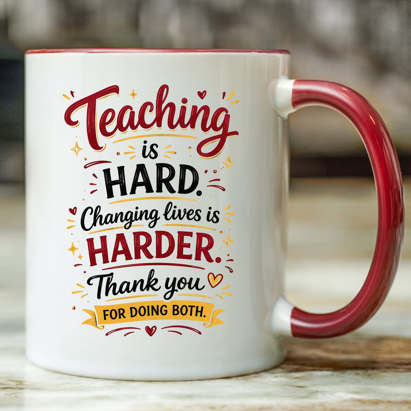 Teacher Mug | Teaching Is Hard Funny Teacher Gift
