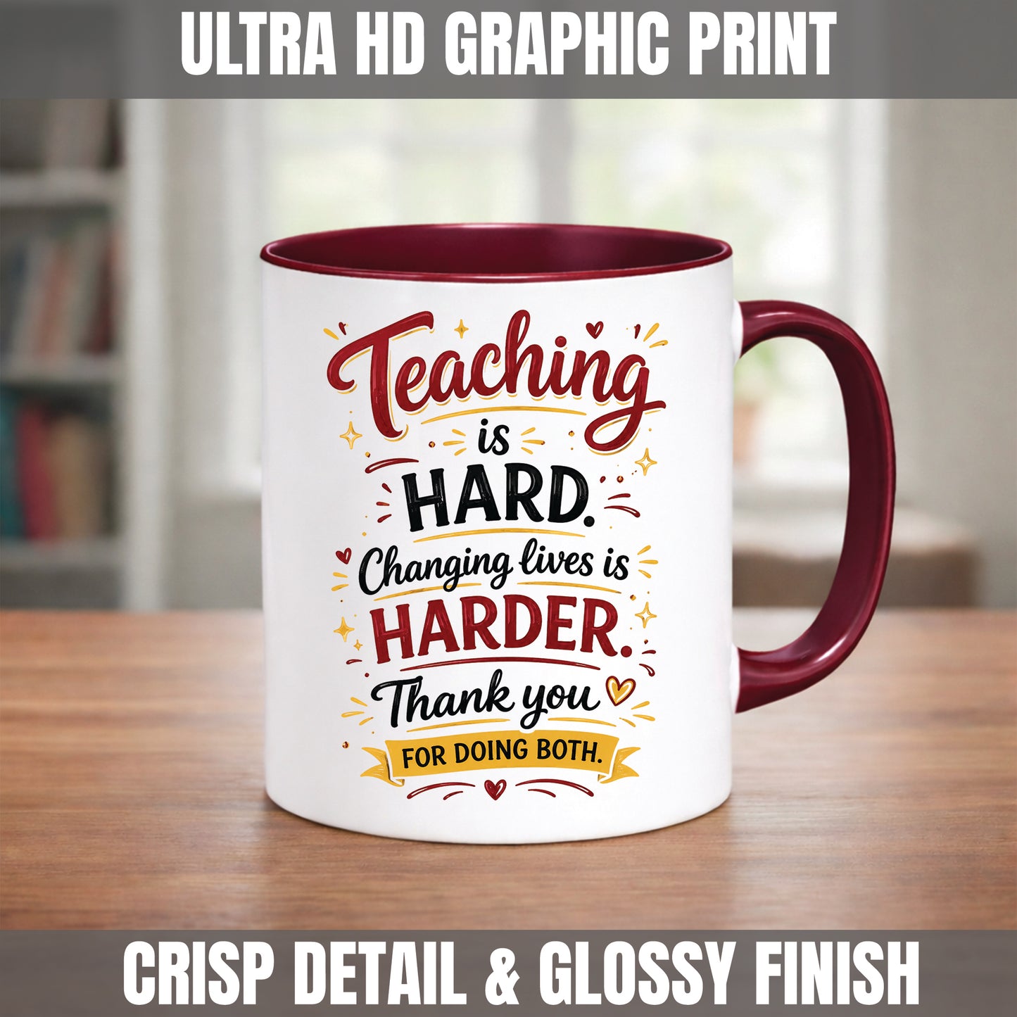 Teacher Mug | Teaching Is Hard Funny Teacher Gift