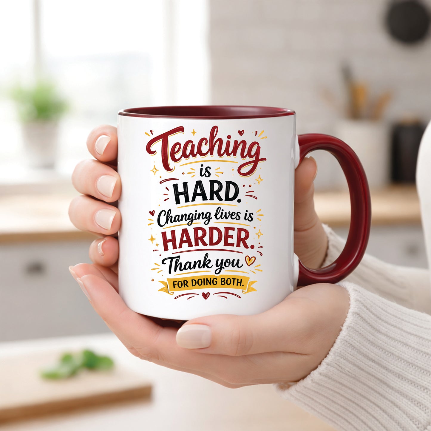 Teacher Mug | Teaching Is Hard Funny Teacher Gift