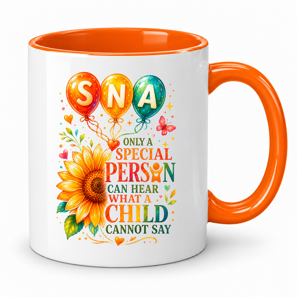 SNA Appreciation Mug – 11oz ceramic mug on a plain white background