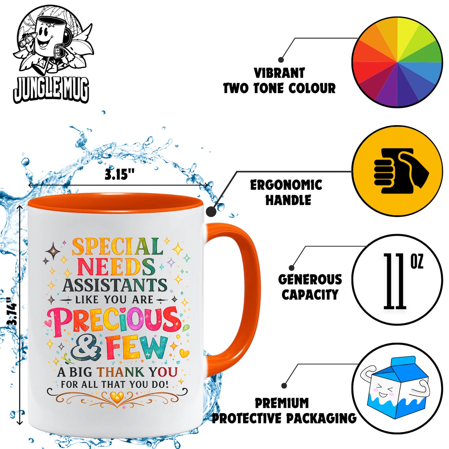 Special Needs Assistant Mug – Precious & Few Thank You Gift