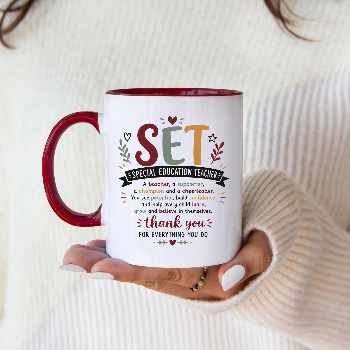 SET Mug | Special Education Teacher Thank You Gift