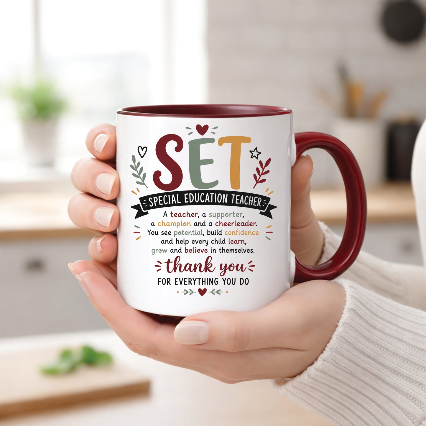 SET Mug | Special Education Teacher Thank You Gift