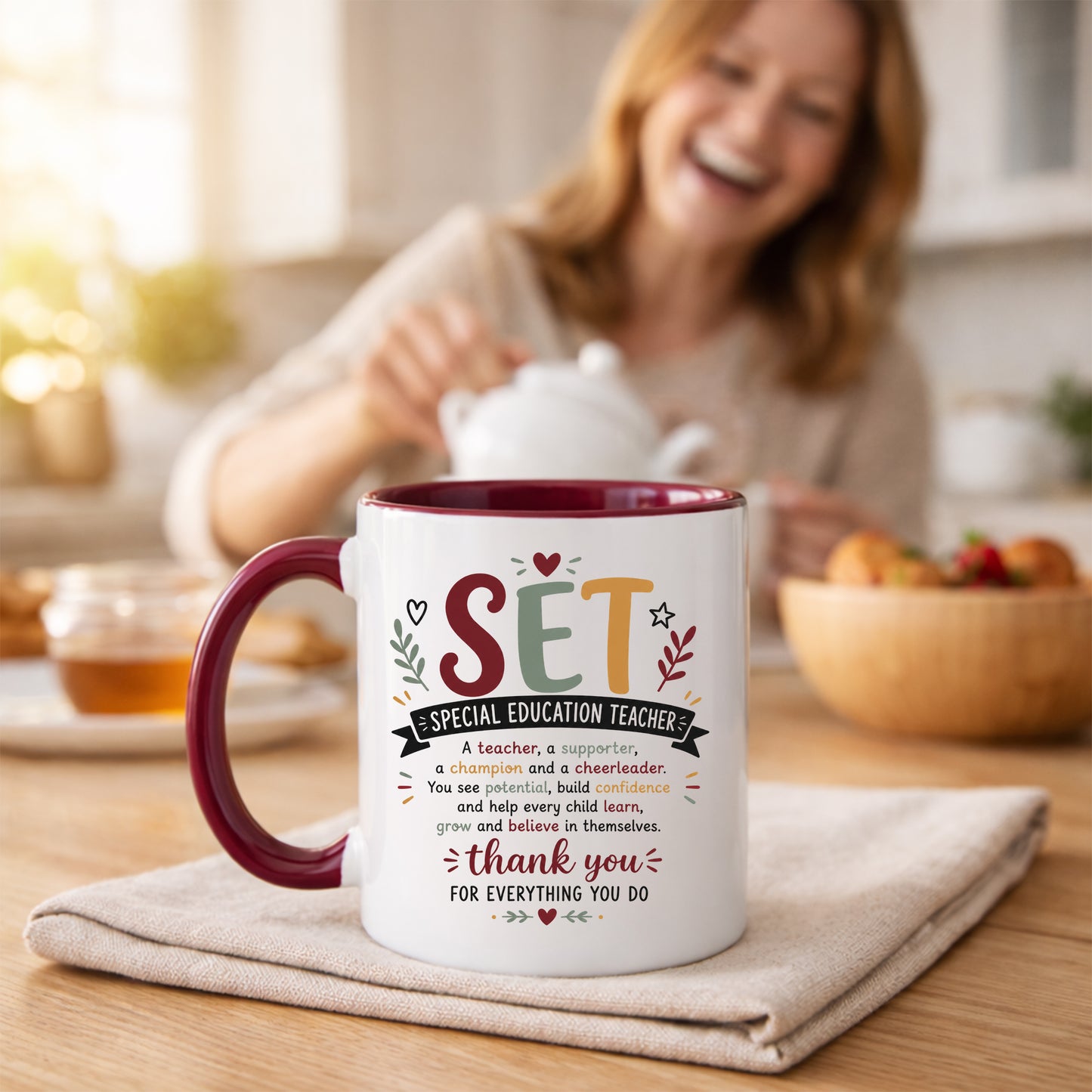 SET Mug | Special Education Teacher Thank You Gift