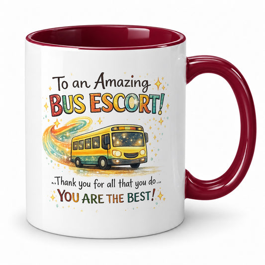 Bus Escort Mug – Thank You Gift for a School Bus Escort