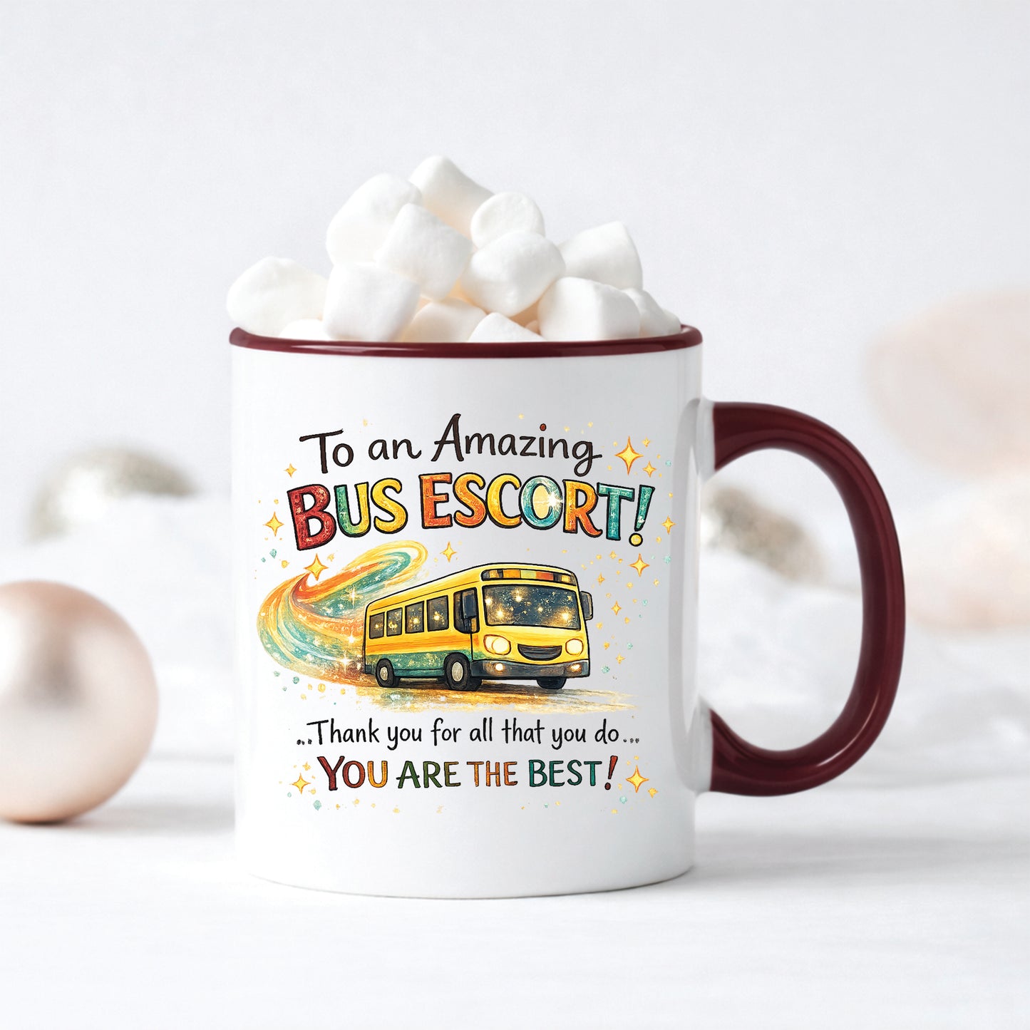 Bus Escort Mug | Thank You Bus Escort Appreciation Gift