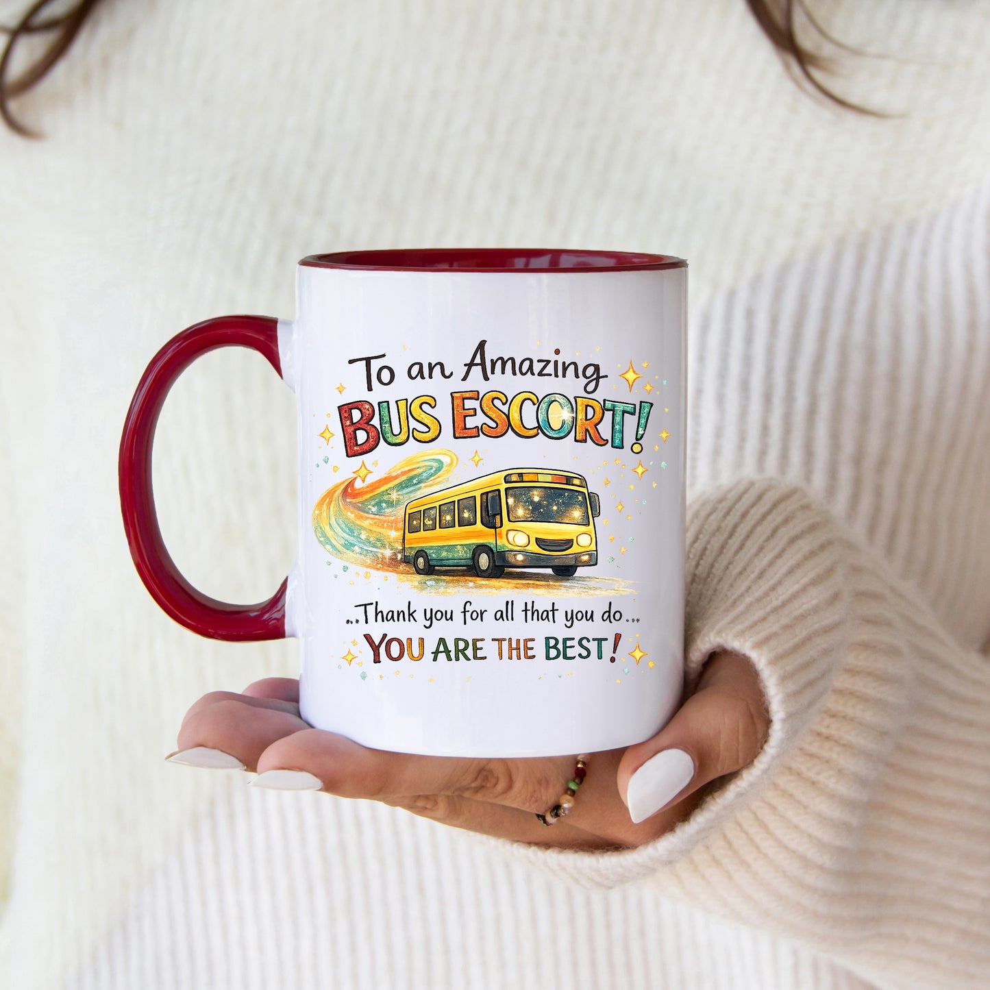 Bus Escort Mug | Thank You Bus Escort Appreciation Gift
