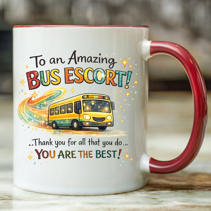 Bus Escort Mug | Thank You Bus Escort Appreciation Gift