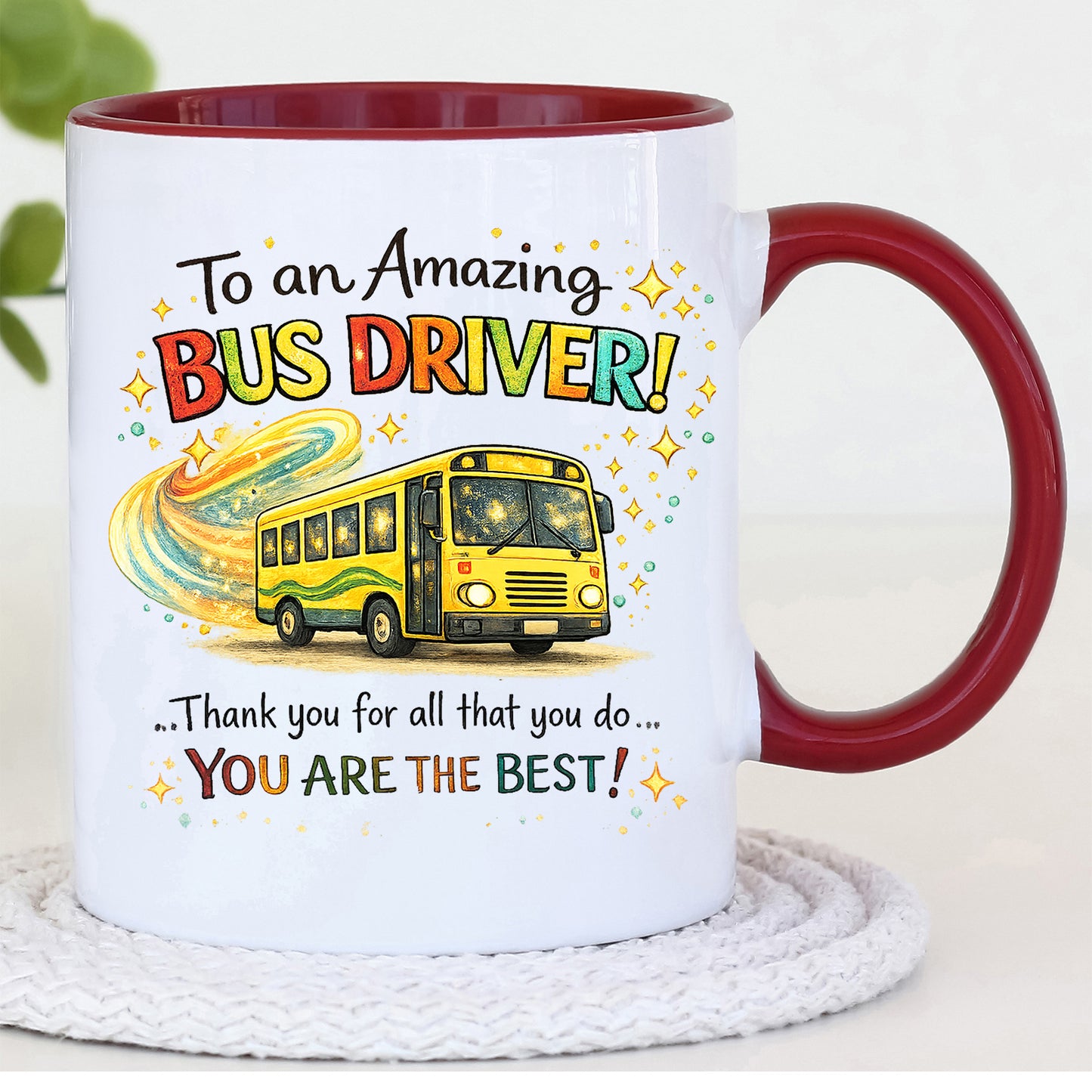 Bus Driver Mug | Thank You Bus Driver Appreciation Gift