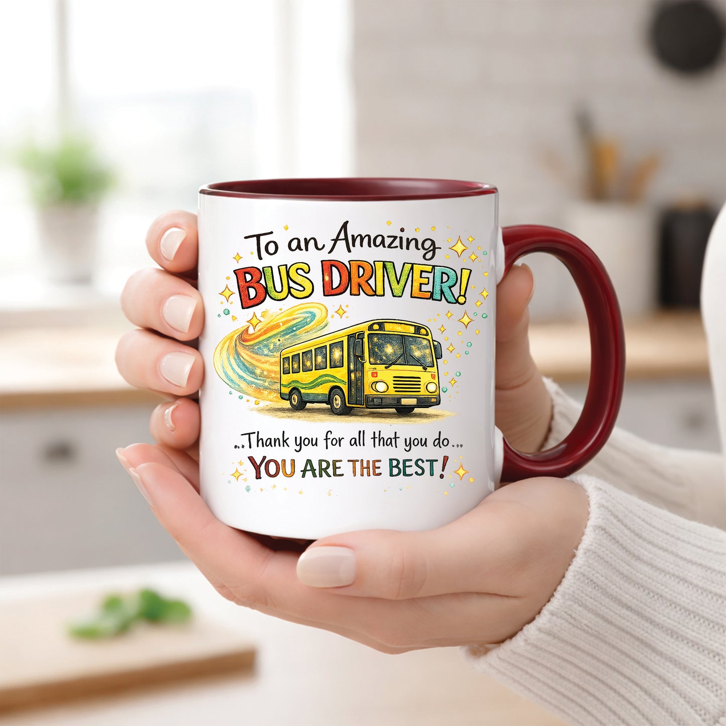 Bus Driver Mug | Thank You Bus Driver Appreciation Gift