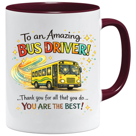 Bus Driver Mug | Thank You Bus Driver Appreciation Gift