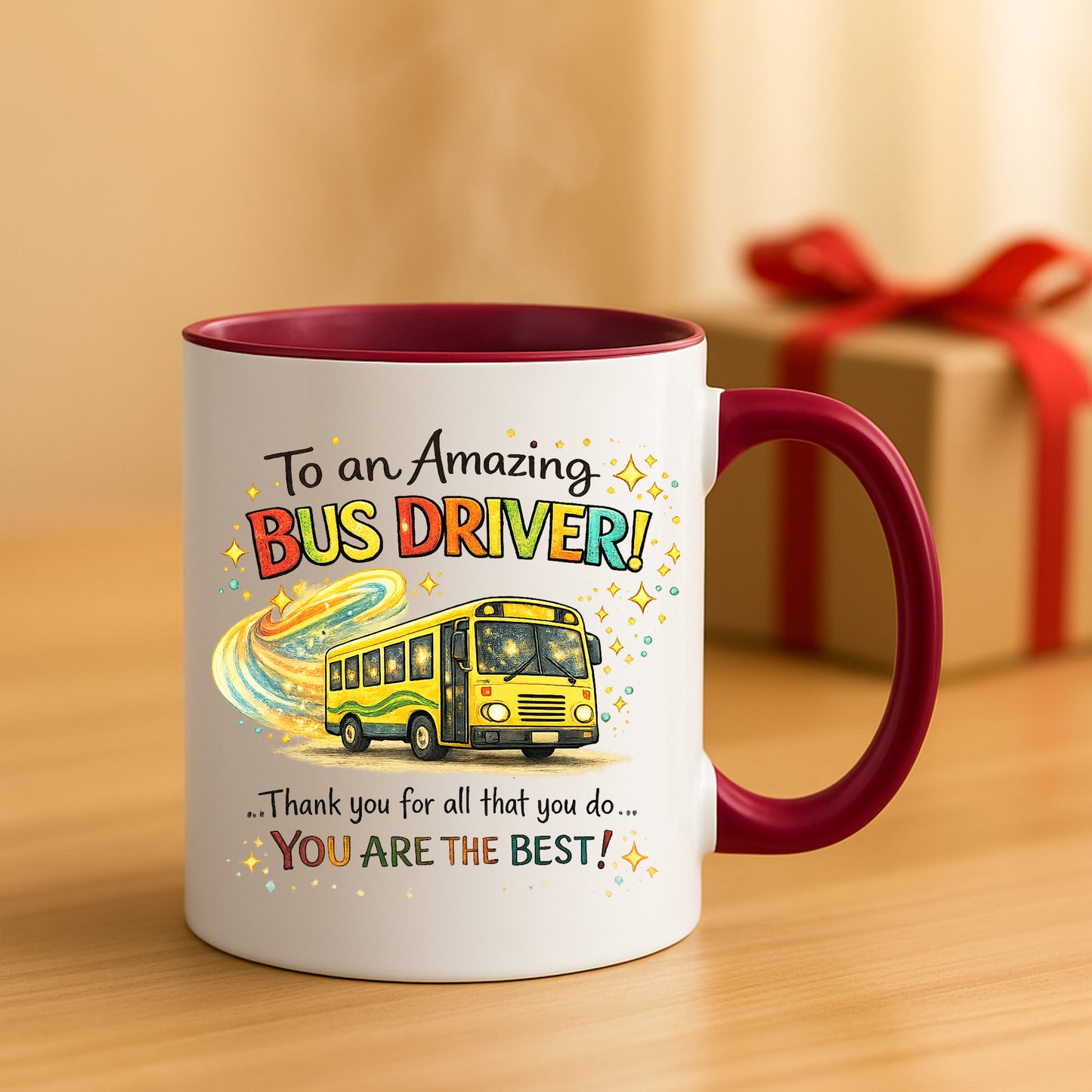 Bus Driver Mug | Thank You Bus Driver Appreciation Gift