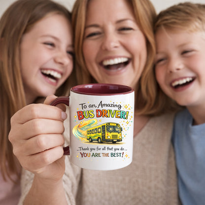 Bus Driver Mug | Thank You Bus Driver Appreciation Gift