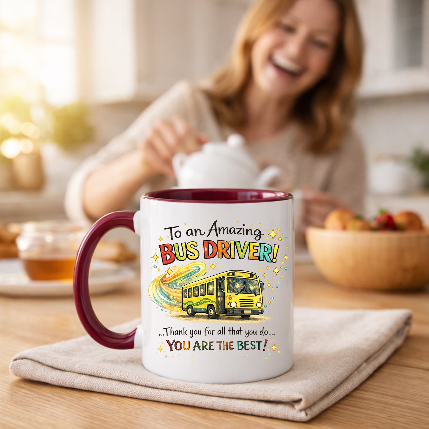 Bus Driver Mug | Thank You Bus Driver Appreciation Gift
