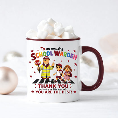 School Warden Mug | Thank You School Warden Appreciation Gift